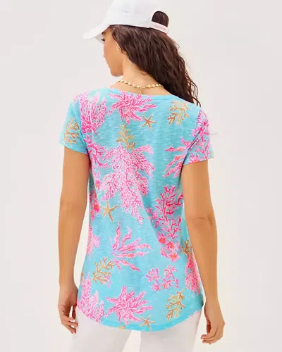Lilly Pulitzer Etta Scoop Neck Top