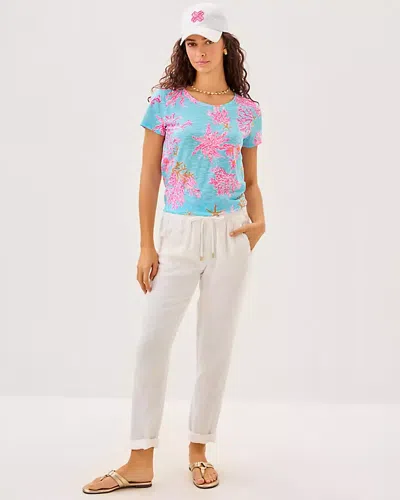 Lilly Pulitzer Etta Scoop Neck Top