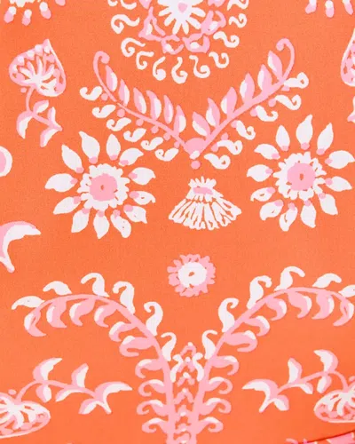 Lilly Pulitzer Meechi Cap Sleeve Swim Top