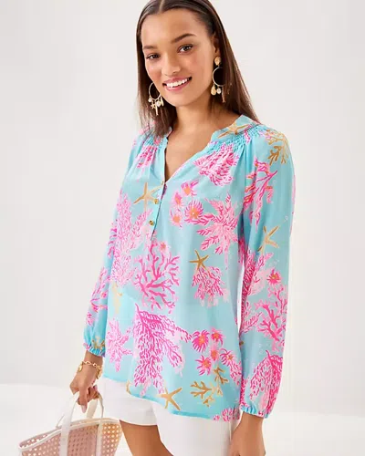 Lilly Pulitzer Elsa Silk Top