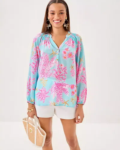 Lilly Pulitzer Elsa Silk Top