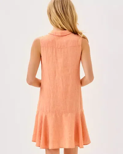 Lilly Pulitzer Ellowyn Linen Dress In Pink