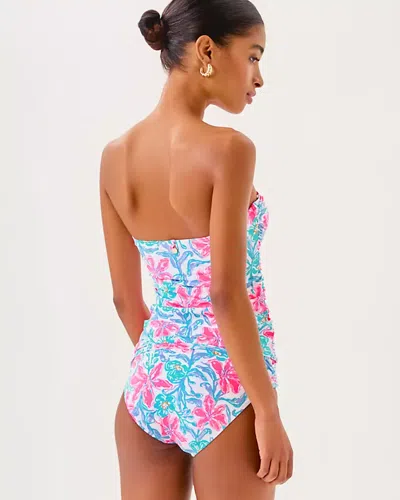 Lilly Pulitzer Lagoon Sarong Hipster Bikini Bottom