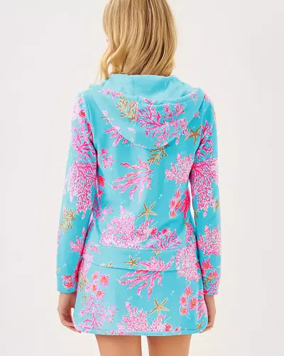 Lilly Pulitzer Avida Zip-up Terry Hoodie