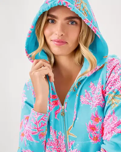 Lilly Pulitzer Avida Zip-up Terry Hoodie