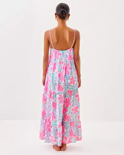 Lilly Pulitzer Mazarine Maxi Dress Cover-up In Pink