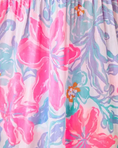 Lilly Pulitzer Mazarine Maxi Dress Cover-up In Pink