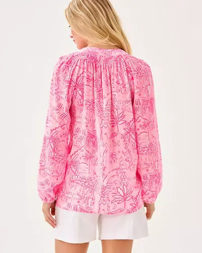 Lilly Pulitzer Elsa Silk Top