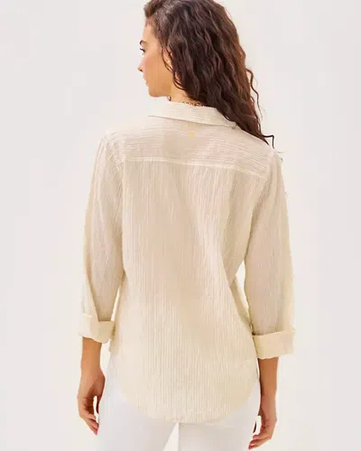 Lilly Pulitzer Sea View Button Down Top