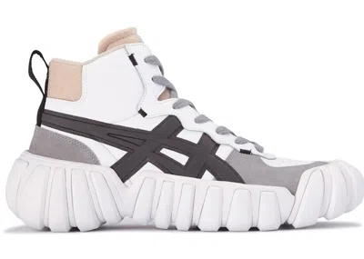 Pre-owned Onitsuka Tiger Men's  Dentigre Ll Sneakers In White/graphite Grey In Multi