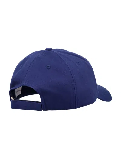 Moncler Donald Glover Baseball Cap In Blue