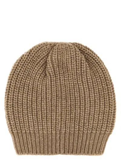 Brunello Cucinelli Diamante Cap In Brown