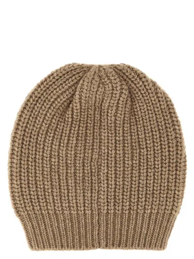 Brunello Cucinelli Diamante Cap In Brown