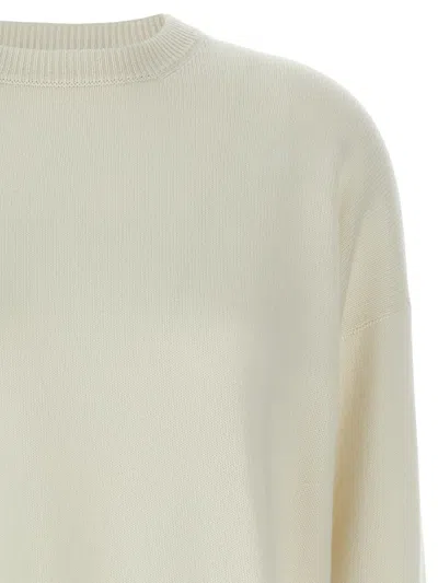 Brunello Cucinelli Monili-chain Cashmere Sweater In Neutral
