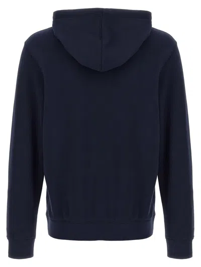 Hugo Boss Cotton-terry Hoodie With Logo Patch In Black