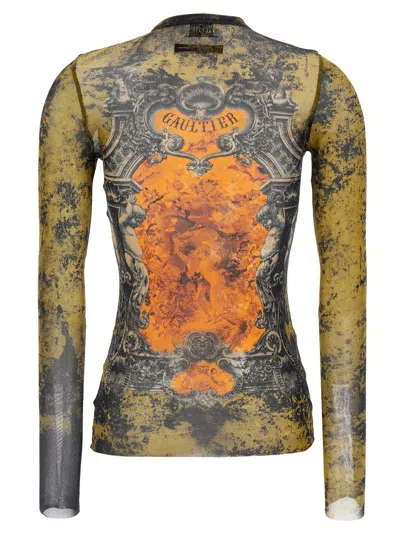 Jean Paul Gaultier 'médaillon' Top