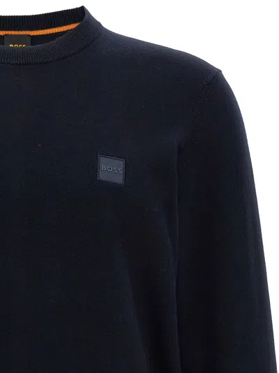 Hugo Boss Blue Kanovano Sweater In Blue