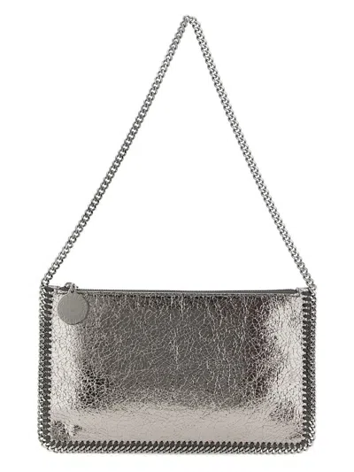 Stella Mccartney Falabella Metallic Clutch