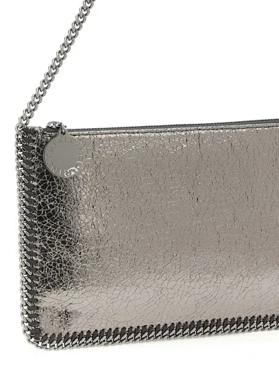 Stella Mccartney Falabella Metallic Clutch