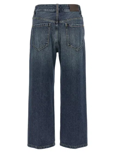 Brunello Cucinelli Contemporary Square Jeans Blue In Blue