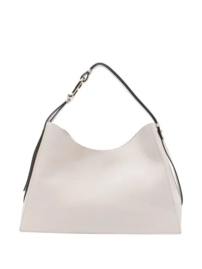 Furla Curved-top Shoulder Bag In Yellow