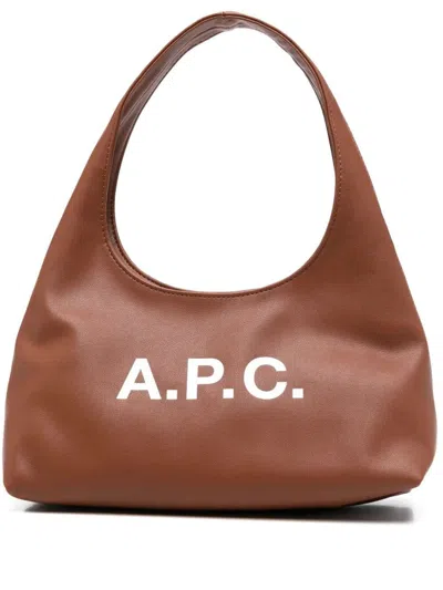 Apc Baby Ninon Logo-print Shoulder Bag