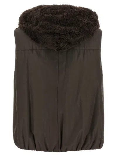 Brunello Cucinelli Monile Reversible Vest