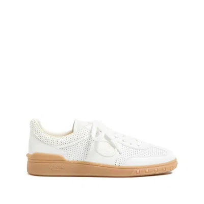 Valentino Garavani Upvillage Low-top Perforated Nappa Leather Sneaker
