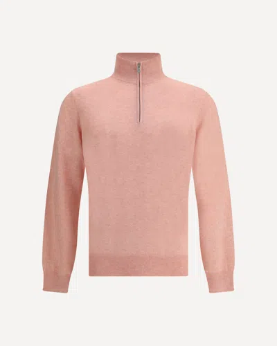 Brunello Cucinelli Cashmere Sweater In Pink