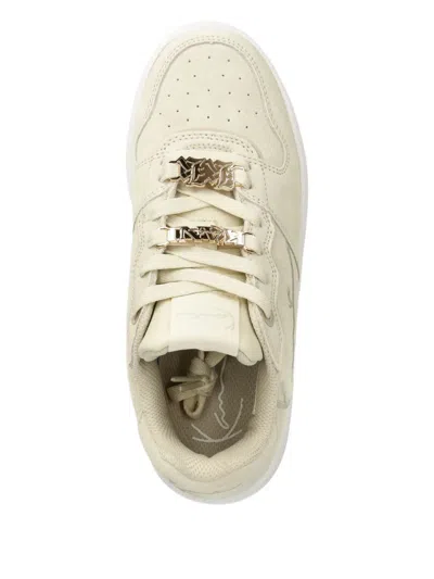 Karl Kani Signature-embellished Trainers In White