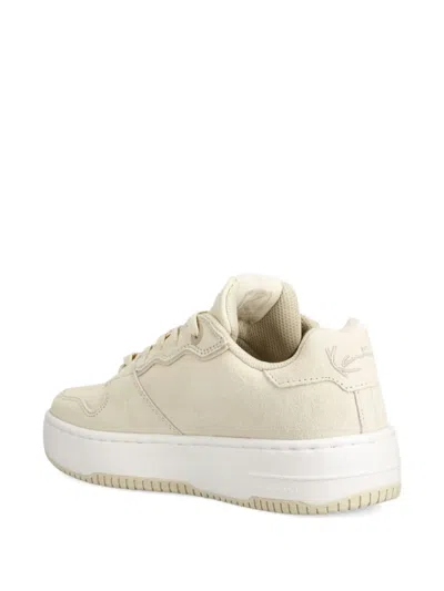 Karl Kani Signature-embellished Trainers In White