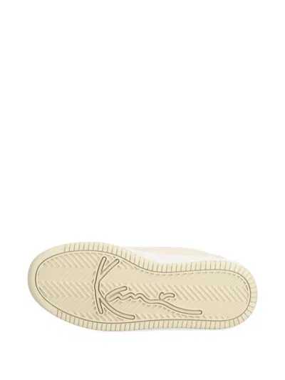 Karl Kani Signature-embellished Trainers In White