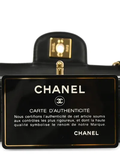 Pre-owned Chanel 2003 East West Choco Bar Shoulder Bag