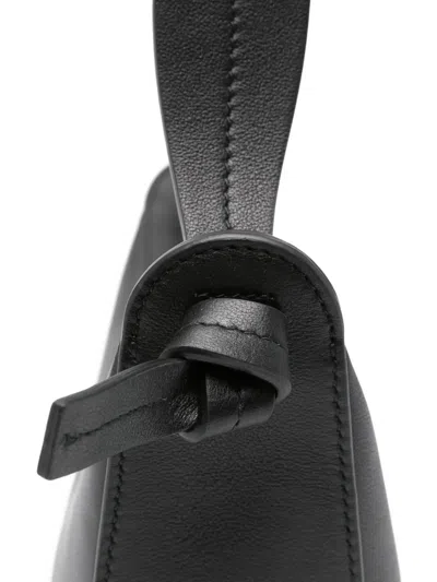 Jil Sander Knot Small Leather Crossbody Bag
