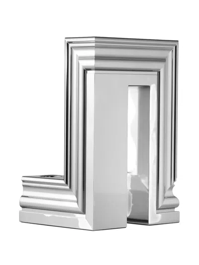 Christofle Perspectives Two-light Candelabra In Metallic