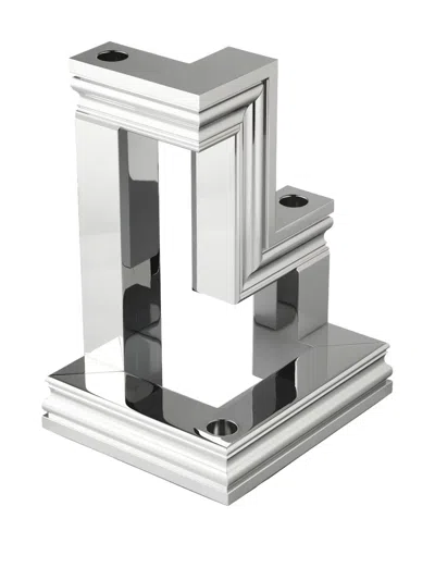 Christofle Perspectives Three-light Candelabra In Metallic