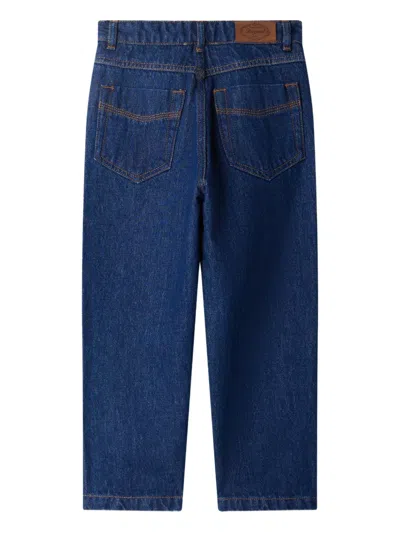 Bonpoint Five-pocket Jeans In Blue