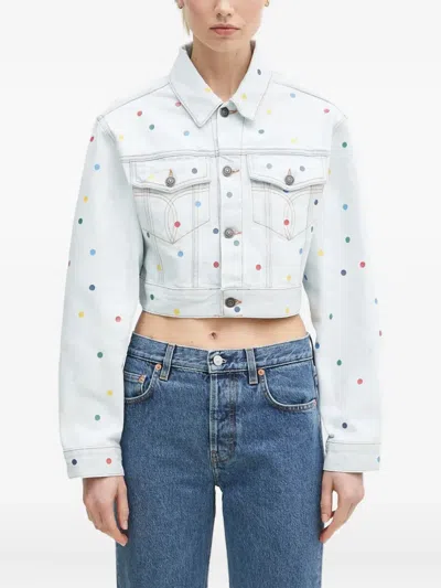 Fiorucci Polka-dot Denim Jacket