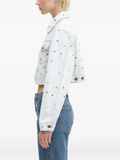 Fiorucci Polka-dot Denim Jacket
