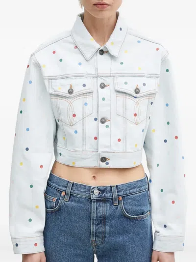 Fiorucci Polka-dot Denim Jacket