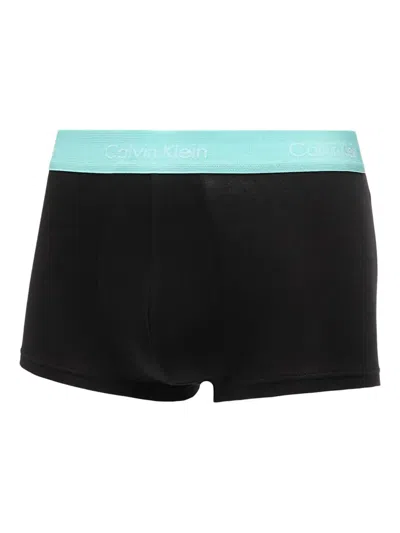 Calvin Klein Logo-waistband Boxers (pack Of Three) In Black