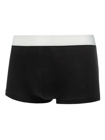 Calvin Klein Logo-waistband Boxers (pack Of Three) In Black