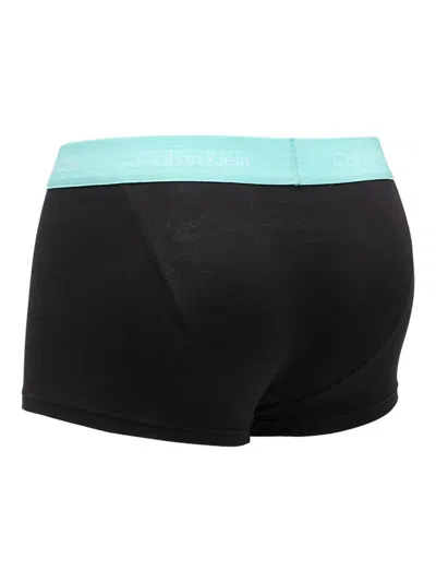 Calvin Klein Logo-waistband Boxers (pack Of Three) In Black