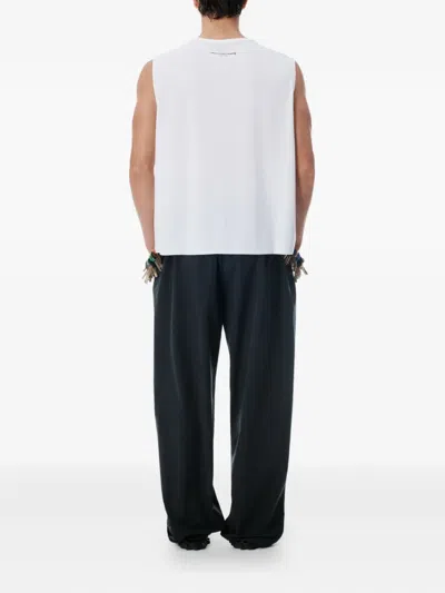 Alexander Wang Laser-cut Vest In White