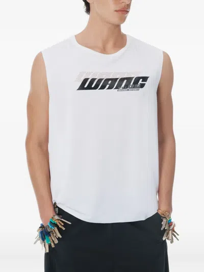 Alexander Wang Laser-cut Vest In White