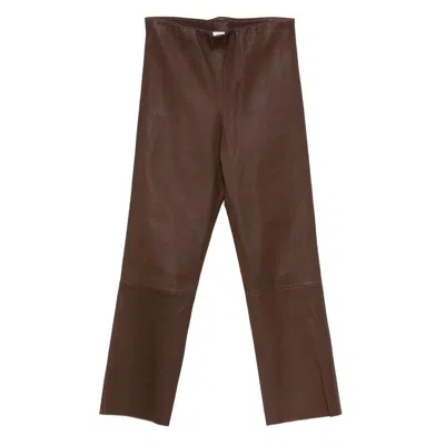By Malene Birger Florentina Leather Trousers
