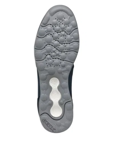 Geox Spherica Actif Mesh-panel Suede Sneakers In Multi