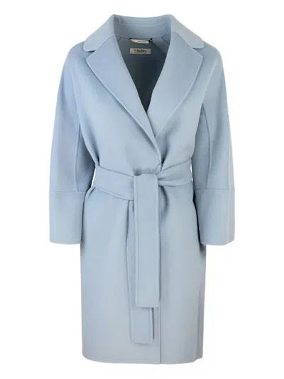 's Max Mara Cappotto Arona Celeste In Blue