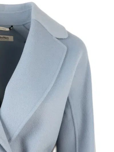 's Max Mara Cappotto Arona Celeste In Blue