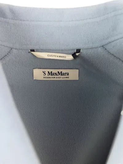 's Max Mara Cappotto Arona Celeste In Blue